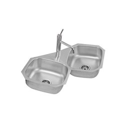 Fregadero CSE110 marca Eb Técnica 100 x 52 cm 2 Tinas Fregadero CSE110 marca Eb Técnica 100 x 52 cm 2 Tinas