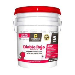 Impermeabilizante Acrílico Fibratado Blanco 5 Años 19 L Impermeabilizante Acrílico Fibratado Blanco 5 Años 19 L