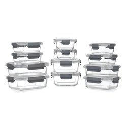 JUEGO CONTENEDORES VIDRIO 24 PIEZAS  JUEGO CONTENEDORES VIDRIO 24 PIEZAS