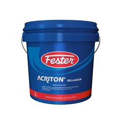 Cemento Acrílico Fester Acriton 4 Lt  Cemento Acrílico Fester Acriton 4 Lt