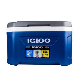 Hielera Latitude 52 Igloo 52 QT 85 latas gris y azul Hielera Latitude 52 Igloo 52 QT 85 latas gris y azul