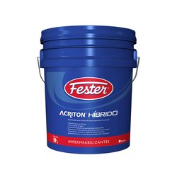 Impermeabilizante acrilico Fester Acriton Hibrido19L Impermeabilizante acrilico Fester Acriton Hibrido19L