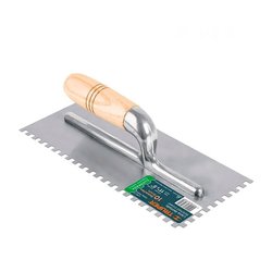 Llana Truper Diente Cuadrado 10 Remaches Madera Llana Truper Diente Cuadrado 10 Remaches Madera