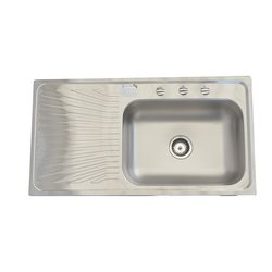 Fregadero Mark Eb Técnica M Acero Inoxidable 80 X 52 cm  Fregadero Mark Eb Técnica M Acero Inoxidable 80 X 52 cm