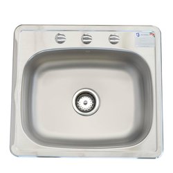 Fregadero C200 marca Eb Técnica 57 x 51 cm 1 tina  Fregadero C200 marca Eb Técnica 57 x 51 cm 1 tina