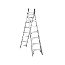 Escalera Aluminio Cuprum Convertible 15 Peldaños  Escalera Aluminio Cuprum Convertible 15 Peldaños