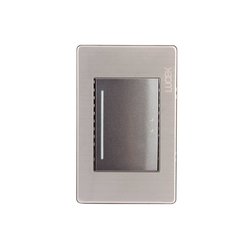 Placa 1 Apagador Anodizado Lucek BP013MA Placa 1 Apagador Anodizado Lucek BP013MA