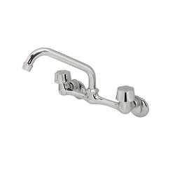 Llave Mezcladora 8" a la Pared Para Fregadero Sin Cubierta Rugo Llave Mezcladora 8" a la Pared Para Fregadero Sin Cubierta Rugo