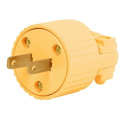 Clavija Plástica Sin Tierra Clavija Plástica Sin Tierra