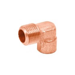 Codo Cobre Rosca Exterior Reducido 90 x 19 x 13 mm ¾ x ½ Codo Cobre Rosca Exterior Reducido 90 x 19 x 13 mm ¾ x ½