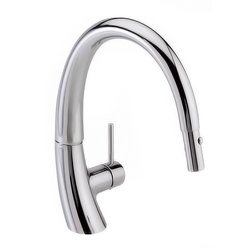 Monomando Curvo Cabezal Retráctil Magnético Cromo Monomando Curvo Cabezal Retráctil Magnético Cromo