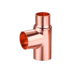 Tee Cobre Reducida 38 x 38 x 13 mm Tee Cobre Reducida 38 x 38 x 13 mm