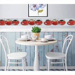 Cenefa cerámica para muro marca Tiles 2000 8x25 cm  Cenefa cerámica para muro marca Tiles 2000 8x25 cm