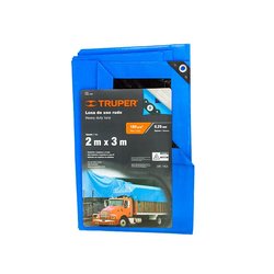Lona Reforzada 2 x 3 m Truper Azul LT-23Z  Lona Reforzada 2 x 3 m Truper Azul LT-23Z
