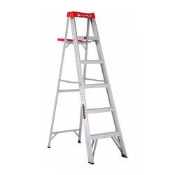 Escalera Tijera Aluminio 1.83 MTS 5 Peldaños 150 KG Escalera Tijera Aluminio 1.83 MTS 5 Peldaños 150 KG