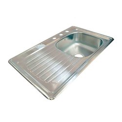 Fregadero con Escurridor Izquierdo Acero Inoxidable C-101  Fregadero con Escurridor Izquierdo Acero Inoxidable C-101