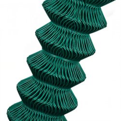 Malla Ciclónica Forrada DeAcero 1.25 x 20 M Calibre 12.5 Malla Ciclónica Forrada DeAcero 1.25 x 20 M Calibre 12.5