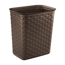 Cesto Plastico 29X20X32cm Color Expresso Cesto Plastico 29X20X32cm Color Expresso