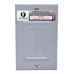 Centro Carga Igesa 2 Circuitos Sobreponer Centro Carga Igesa 2 Circuitos Sobreponer
