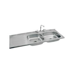 Fregadero marca Eb Técnica 140 x 50 cm 2 Tinas 1 Escurridor Fregadero marca Eb Técnica 140 x 50 cm 2 Tinas 1 Escurridor