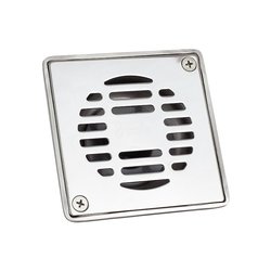 Coladera Cuadrada Coflex de Acero Inoxidable con rejilla PC-303 Coladera Cuadrada Coflex de Acero Inoxidable con rejilla PC-303