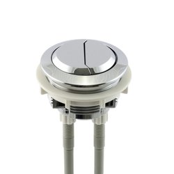Botón Cromado Descarga WC Dual 48 mm  Botón Cromado Descarga WC Dual 48 mm