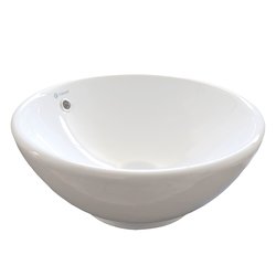 Lavabo sobreponer Garona blanco Foncer Lavabo sobreponer Garona blanco Foncer