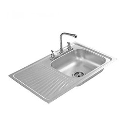 Fregadero Eb Técnica Acero Inoxidable 80 x 52 cm K101  Fregadero Eb Técnica Acero Inoxidable 80 x 52 cm K101