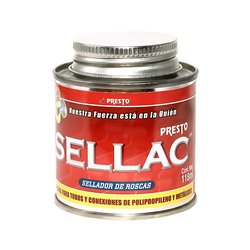 Sellador de Roscas Polipropileno y metal 118 ml Presto Sellador de Roscas Polipropileno y metal 118 ml Presto