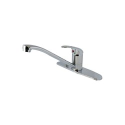 Llave Mezcladora Monomando Para Fregadero 8" Con Cubierta Rugo Llave Mezcladora Monomando Para Fregadero 8" Con Cubierta Rugo