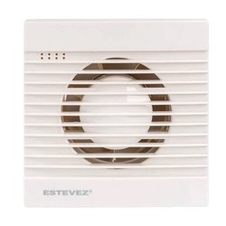 Extractor para baño/cocina Estévez Ultra Delgado 6 pulg Blanco  Extractor para baño/cocina Estévez Ultra Delgado 6 pulg Blanco
