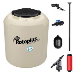 Tinaco Rotoplas Plus Beige 800 L C/Herrajes y Filtro 1.18 X 1.03 Tinaco Rotoplas Plus Beige 800 L C/Herrajes y Filtro 1.18 X 1.03