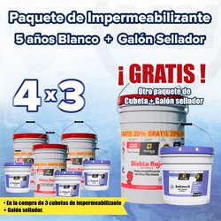 Paq 4 x 3 Aplica fácil 5 años blanco Paq 4 x 3 Aplica fácil 5 años blanco