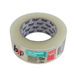 Cinta Transparente Marca Byp 48 mm x 150 m Cinta Transparente Marca Byp 48 mm x 150 m