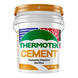 Cemento Acrílico Blanco Thermotek 19 Lt Cemento Acrílico Blanco Thermotek 19 Lt