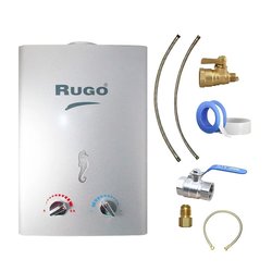 Calentador Paso 12 L Rugo Gas Natural Incluye Kit de Instalación Calentador Paso 12 L Rugo Gas Natural Incluye Kit de Instalación