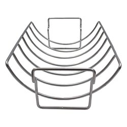 Soporte para Asar Costillas o Aves Fabricada en Acero Inoxidable Soporte para Asar Costillas o Aves Fabricada en Acero Inoxidable