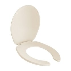 Asiento Sanitario Helvex Redondo Marfil ATR-1-M  Asiento Sanitario Helvex Redondo Marfil ATR-1-M
