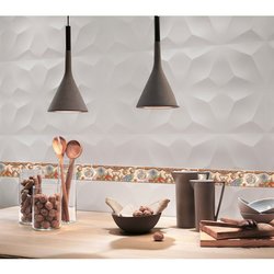 Cenefa Cerámica para Muro Tiles 2000 8x25 cm  Cenefa Cerámica para Muro Tiles 2000 8x25 cm