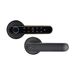 Cerradura Inteligente de Manija Tubular Dexter Negro M198 Cerradura Inteligente de Manija Tubular Dexter Negro M198
