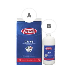 Impermeabilizante cementoso Fester CR66 Gris 7 kgs Impermeabilizante cementoso Fester CR66 Gris 7 kgs