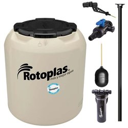 Tinaco Plus Beige 450 L c/herrajes y Filtro 98 X 87 Tinaco Plus Beige 450 L c/herrajes y Filtro 98 X 87