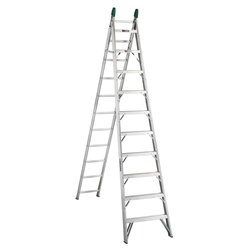 Escalera Aluminio Cuprum Convertible 21 Peldaños  Escalera Aluminio Cuprum Convertible 21 Peldaños