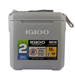 Hielera Tag along Igloo too c/correa ajustable 14 latas gris Hielera Tag along Igloo too c/correa ajustable 14 latas gris