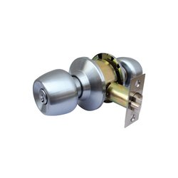 Cerradura Cilíndrica Para Recámara Brandy Wine Cromo Mate Cerradura Cilíndrica Para Recámara Brandy Wine Cromo Mate