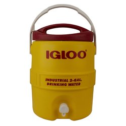 Termo Igloo capacidad 2 galones Amarillo y rojo Termo Igloo capacidad 2 galones Amarillo y rojo