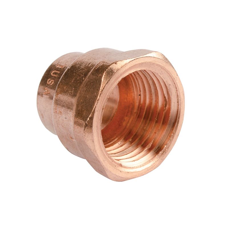 Conector Cobre Rosca Interior ½ pulg Conector Cobre Rosca Interior ½ pulg