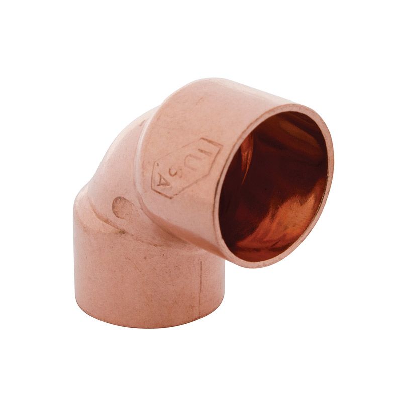 Codo Cobre 90 x 13 mm Codo Cobre 90 x 13 mm