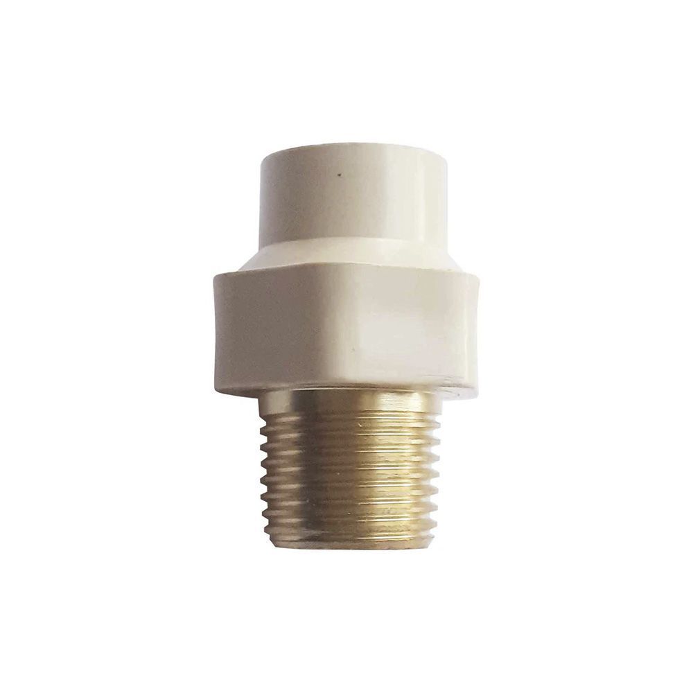 Conector CPVC Rosca Exterior Bronce 13 mm Conector CPVC Rosca Exterior Bronce 13 mm