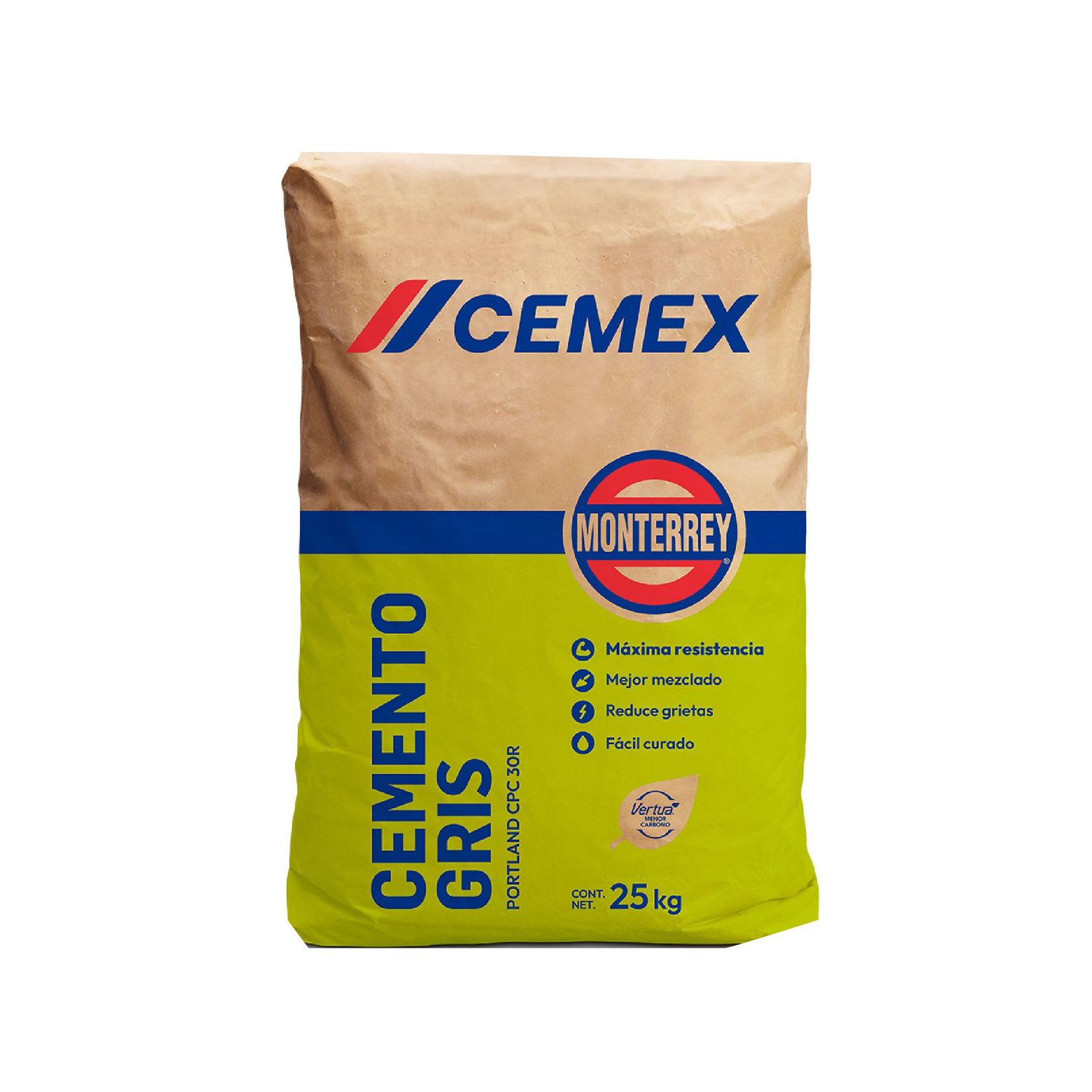 Cemento Cemex Gris Monterrey Extra 25 kg Cemento Cemex Gris Monterrey Extra 25 kg